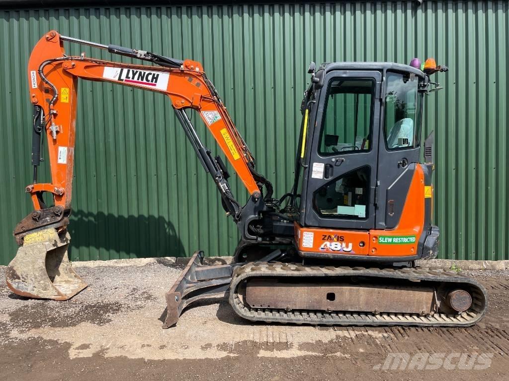 Hitachi ZX 48 U-6 Міні-екскаватори < 7т