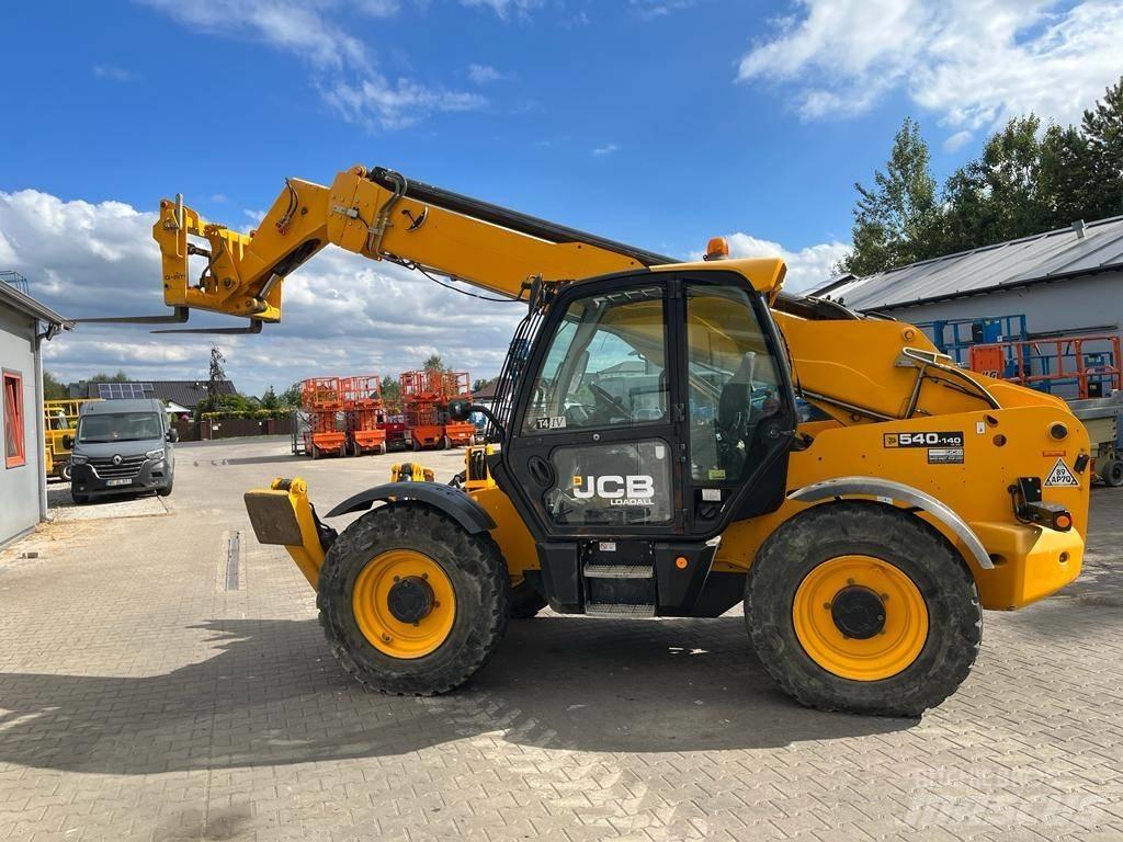 JCB 540-140 Телескопічні навантажувачі