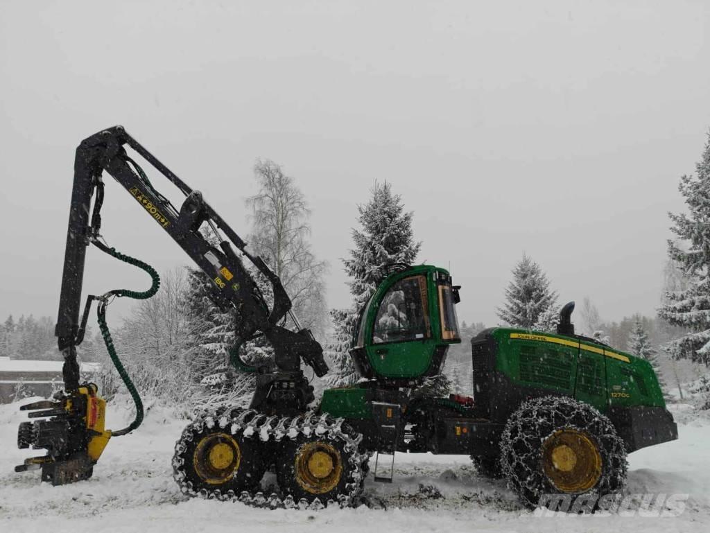 John Deere 1270 G Харвестери
