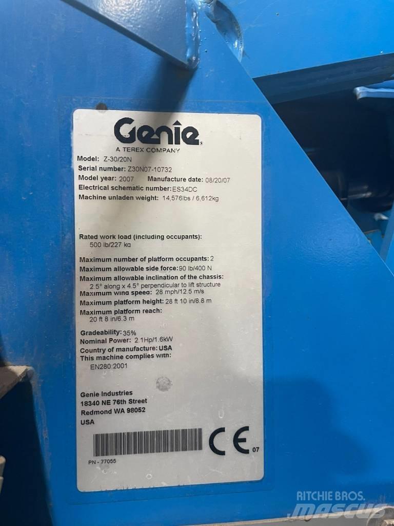 Genie Z 30/20 N RJ Колінчаті підйомники