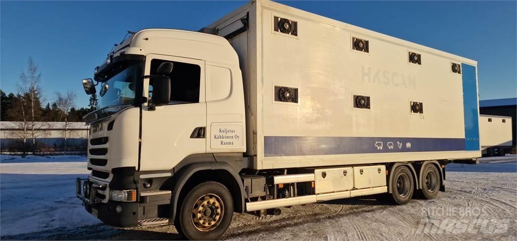 Scania R450 Автотранспорт для перевезення тварин