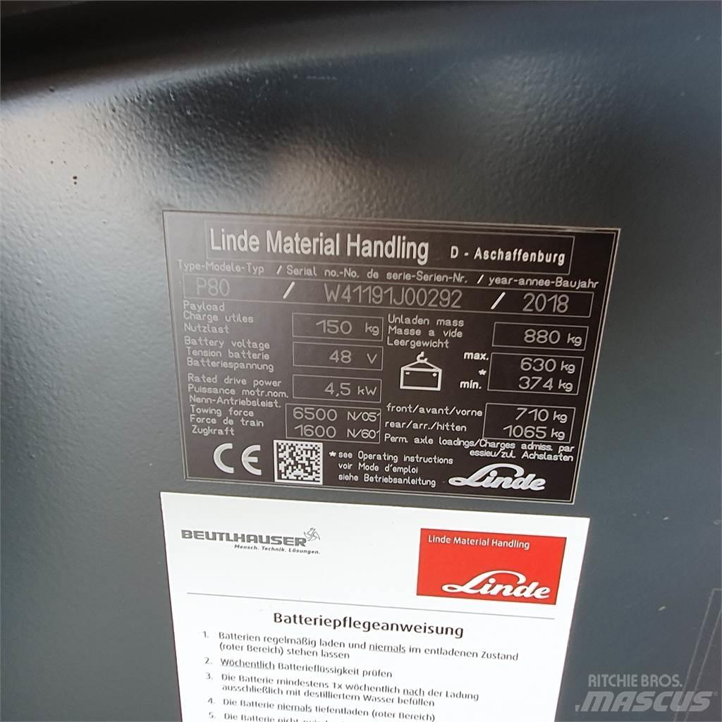 Linde P80 Тягачі колісні