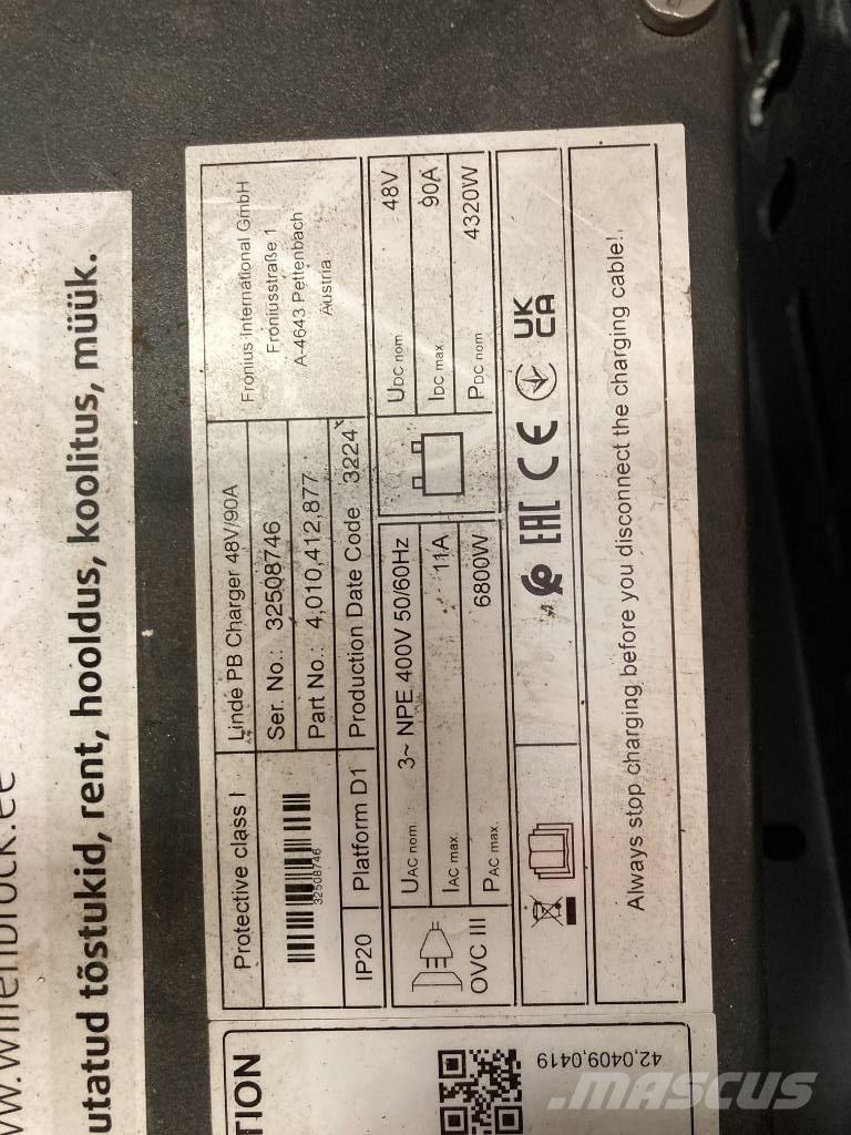 Linde R 14 Річ-трак із високим підйомом