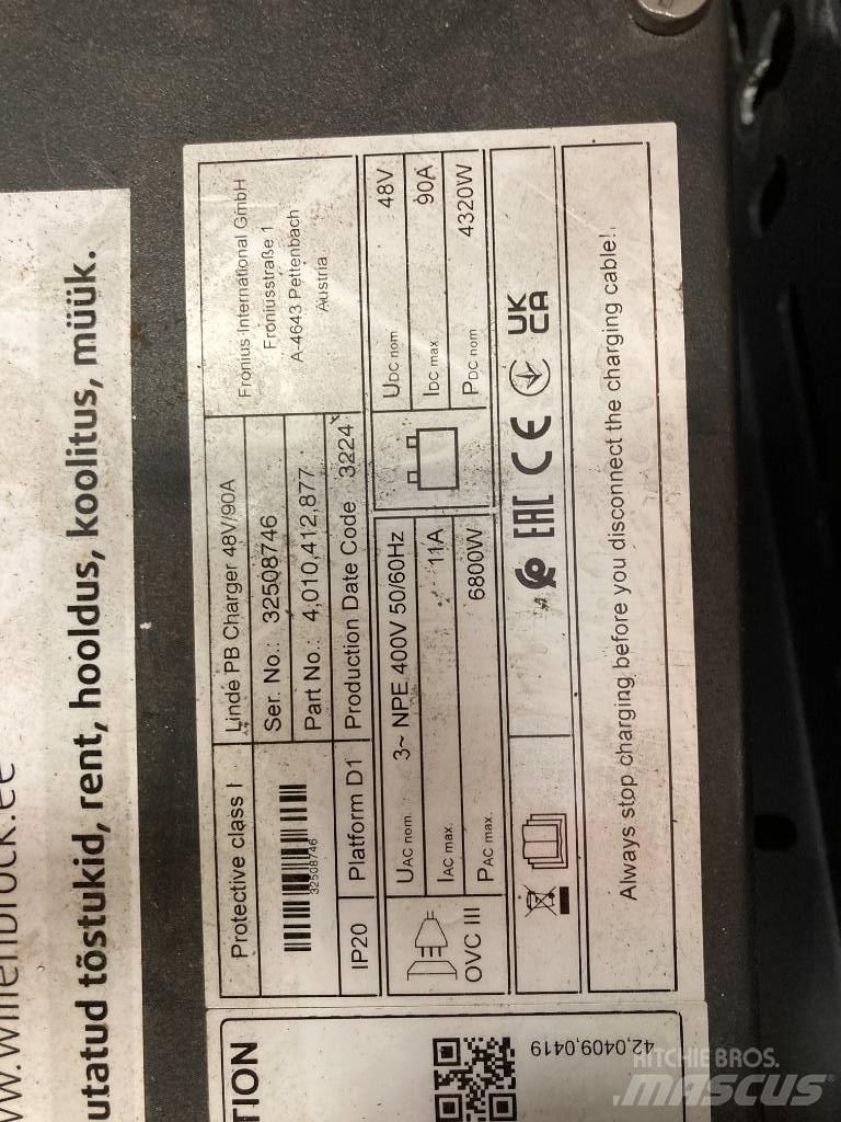 Linde R14/1120 Річ-трак із високим підйомом