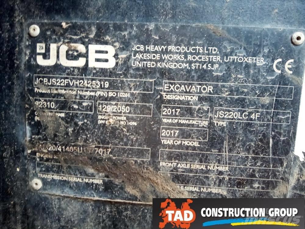 JCB JS 220 LC Гусеничні екскаватори