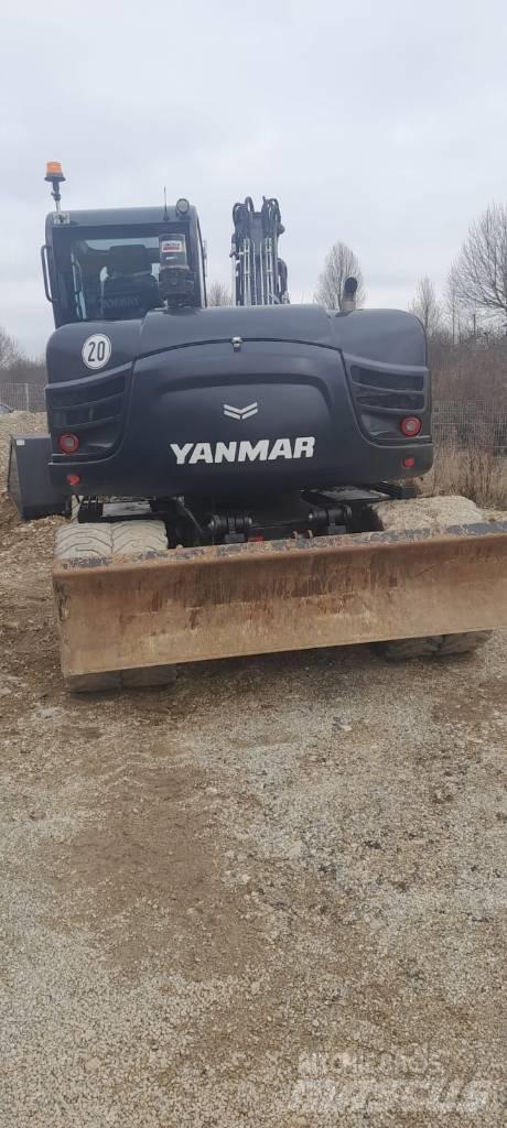 Yanmar B 110 W Колісні екскаватори