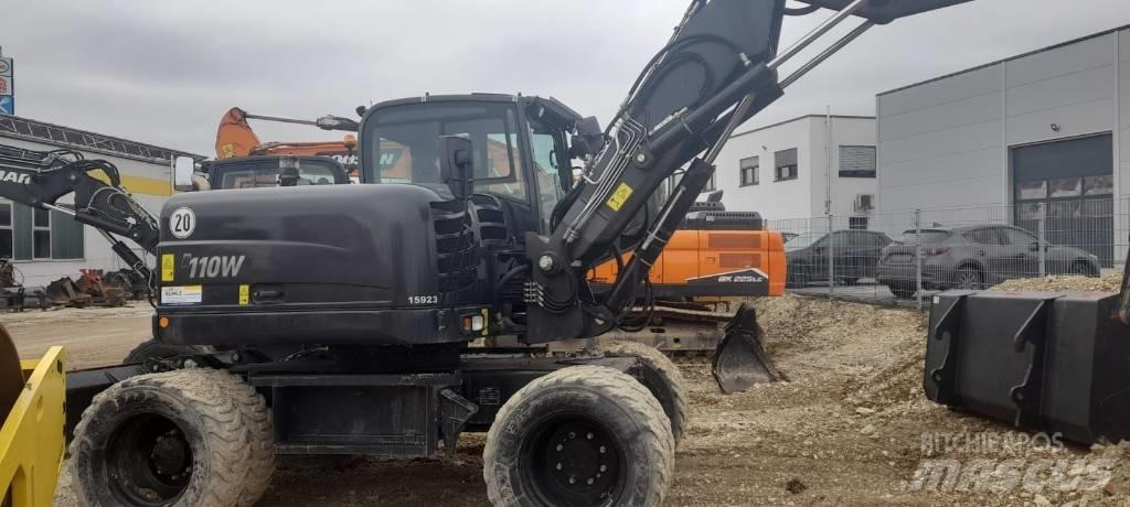 Yanmar B 110 W Колісні екскаватори