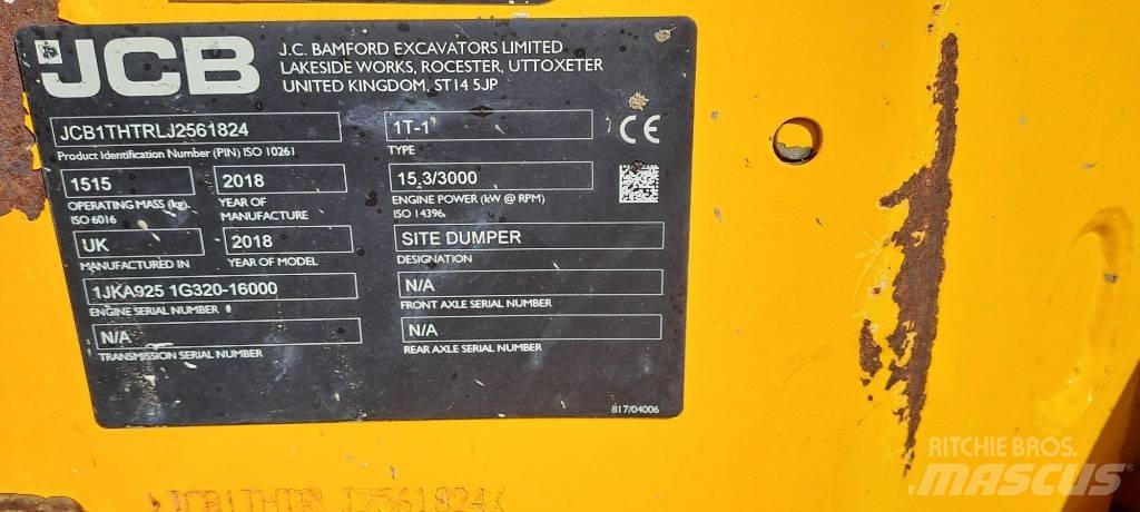 JCB 1 T Міні самоскиди