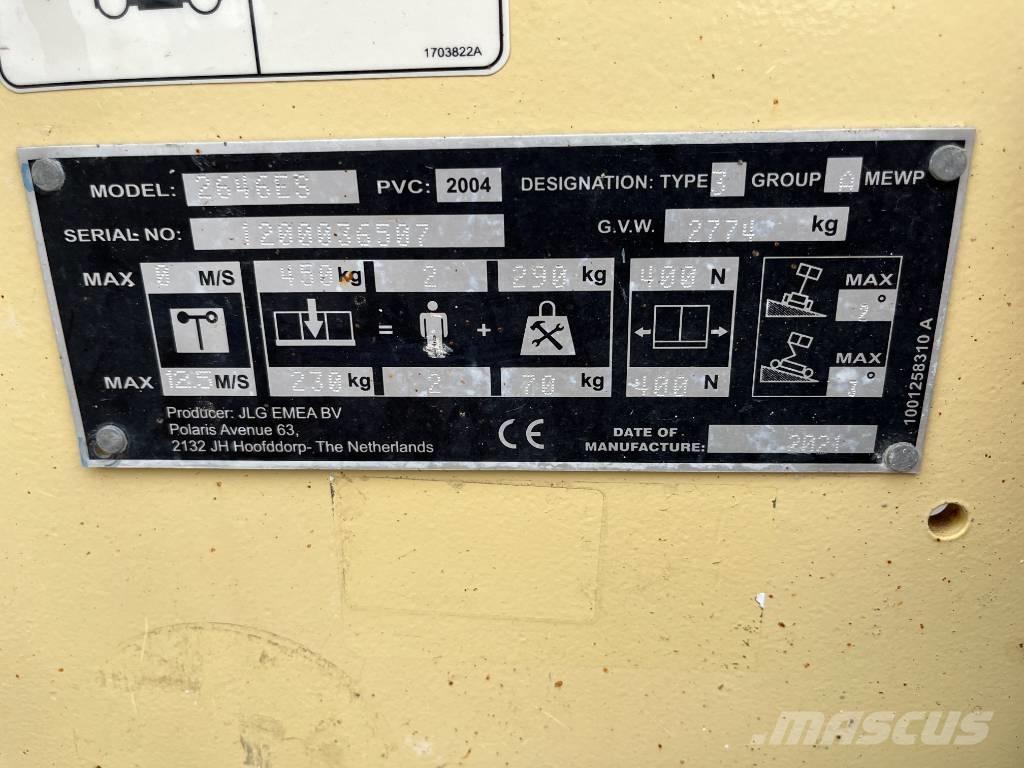 JLG 2646 ES Підйомники-ножиці