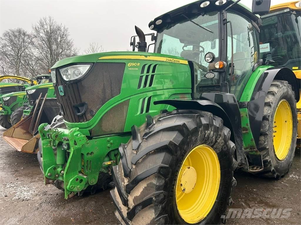 John Deere 6190R Трактори