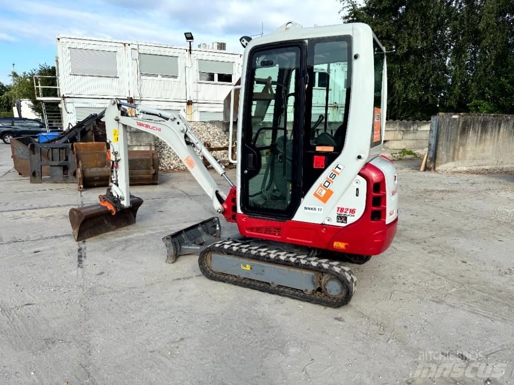 Takeuchi TB 216 Міні-екскаватори < 7т