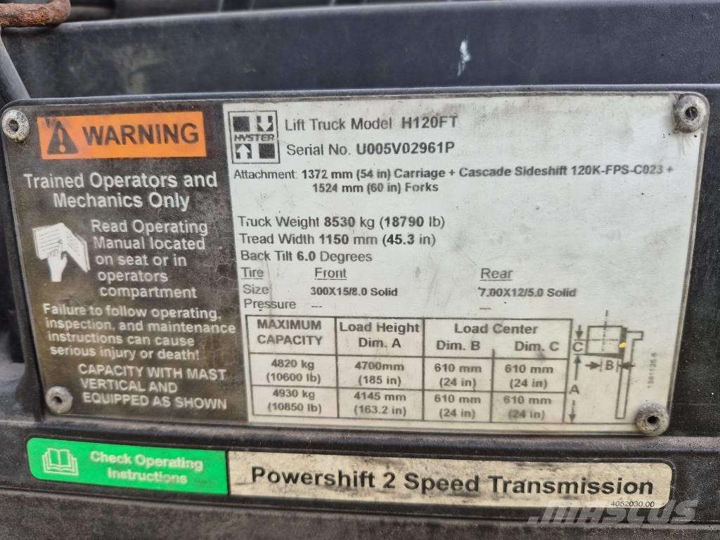 Hyster H 120 Інше