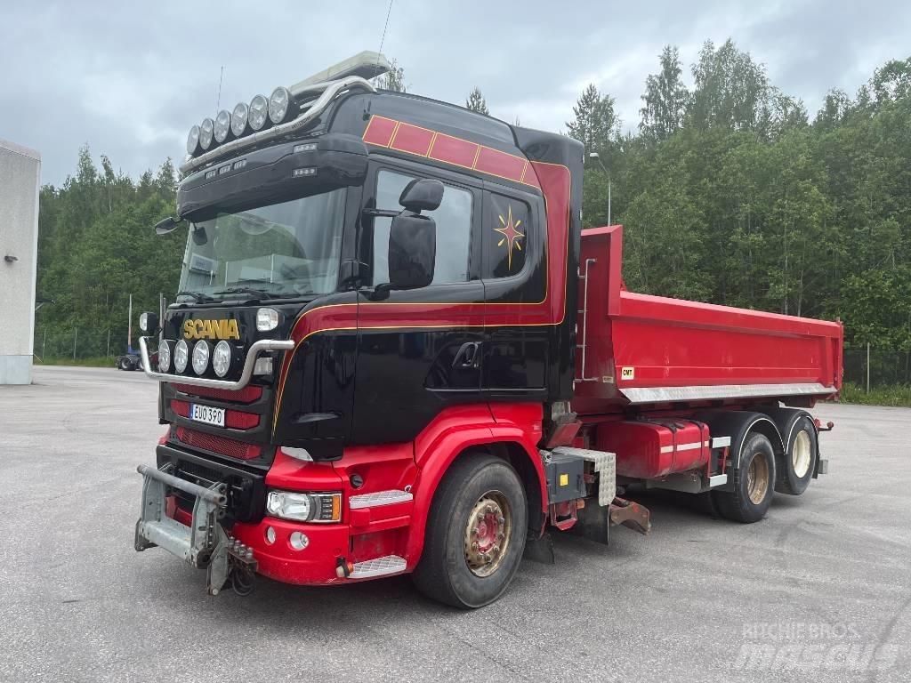 Scania R580 Вантажівки з гаковим підйомом