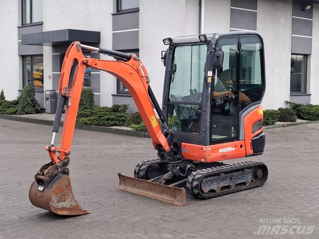 Kubota KX 019-4 Міні-екскаватори < 7т