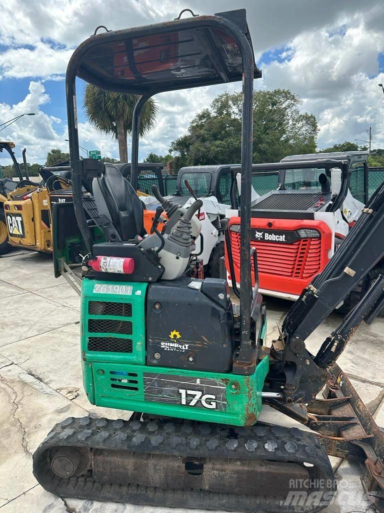 John Deere 17G Міні-екскаватори < 7т