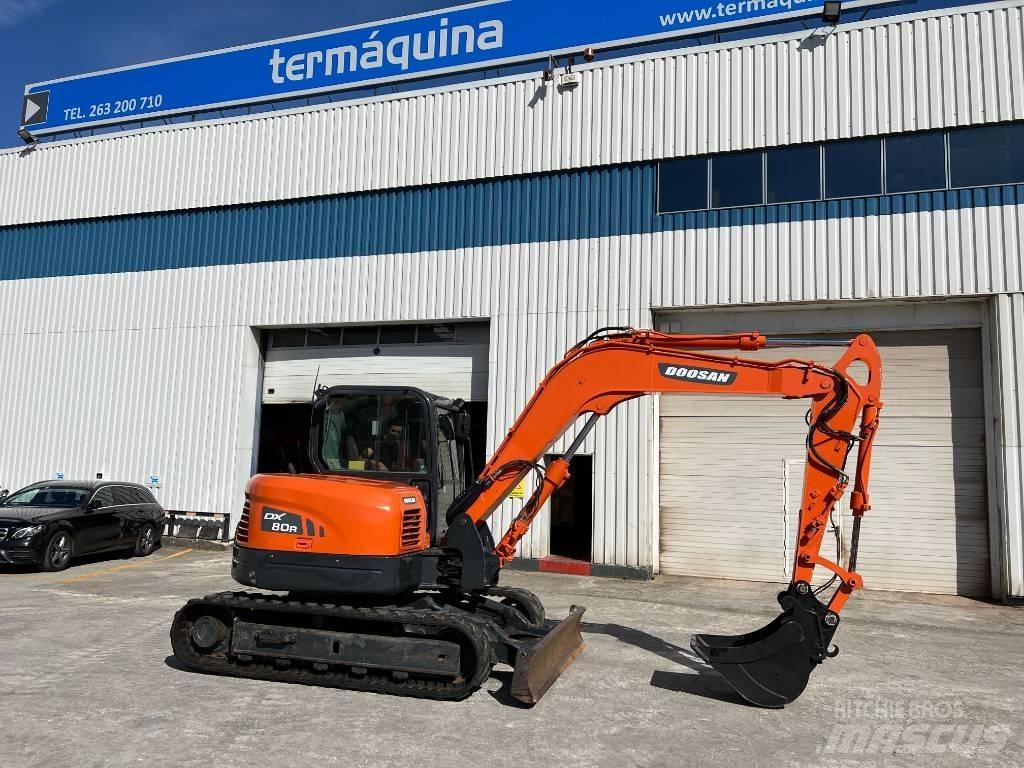 Doosan DX 80 R Середні екскаватори 7т. - 12т.