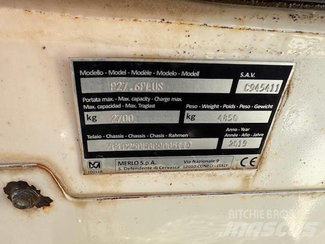 Merlo P27.6 Plus Телескопічні навантажувачі