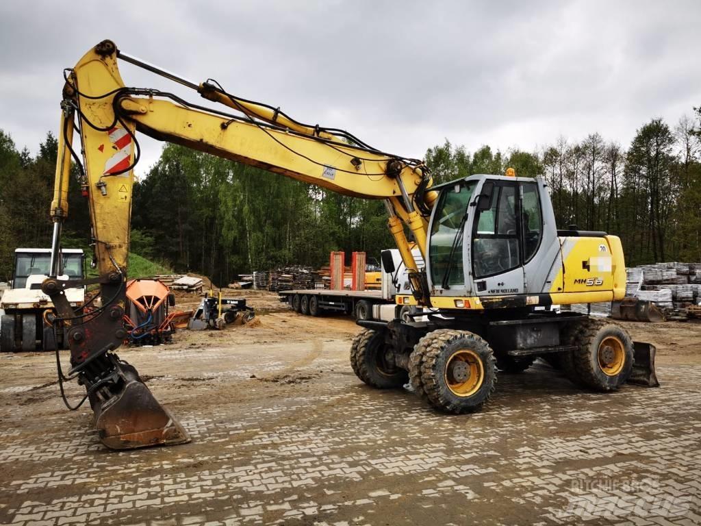 New Holland MH 5.6 Колісні екскаватори