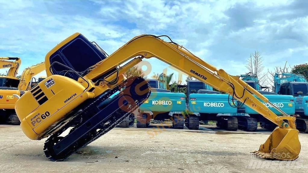 Komatsu PC 60 Міні-екскаватори < 7т
