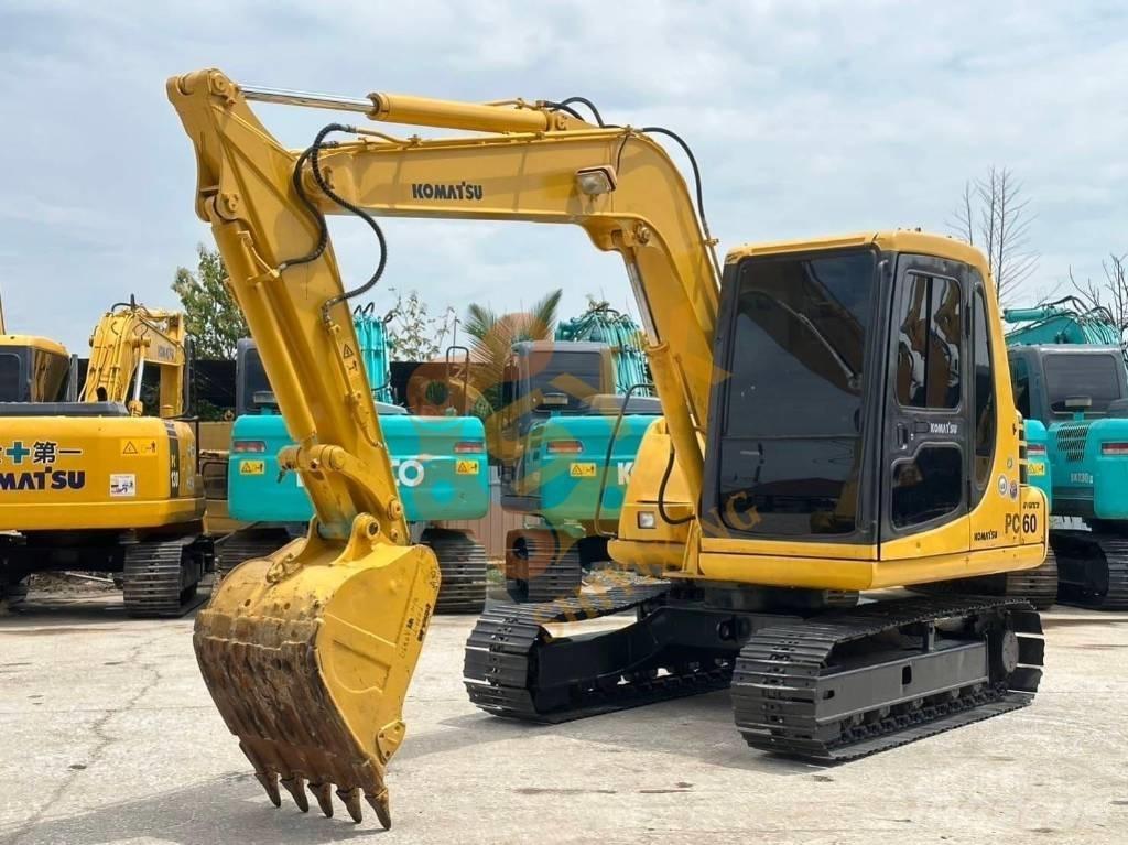 Komatsu PC 60 Міні-екскаватори < 7т