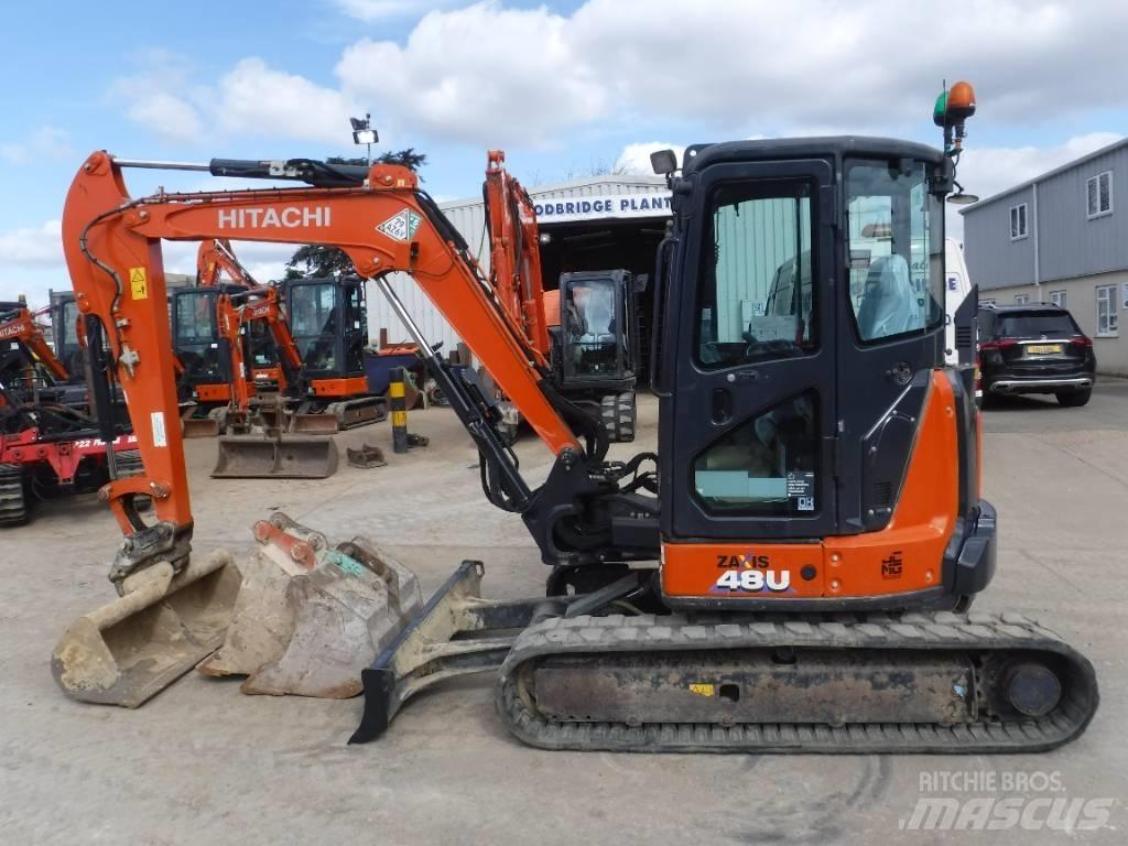 Hitachi ZX48U-6 Міні-екскаватори < 7т