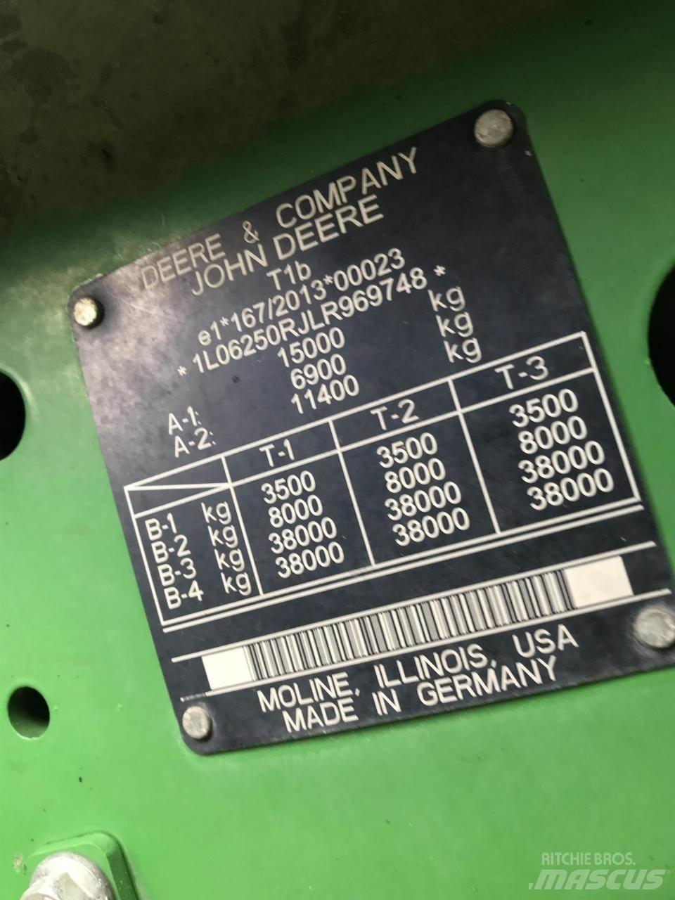 John Deere 6250R Трактори