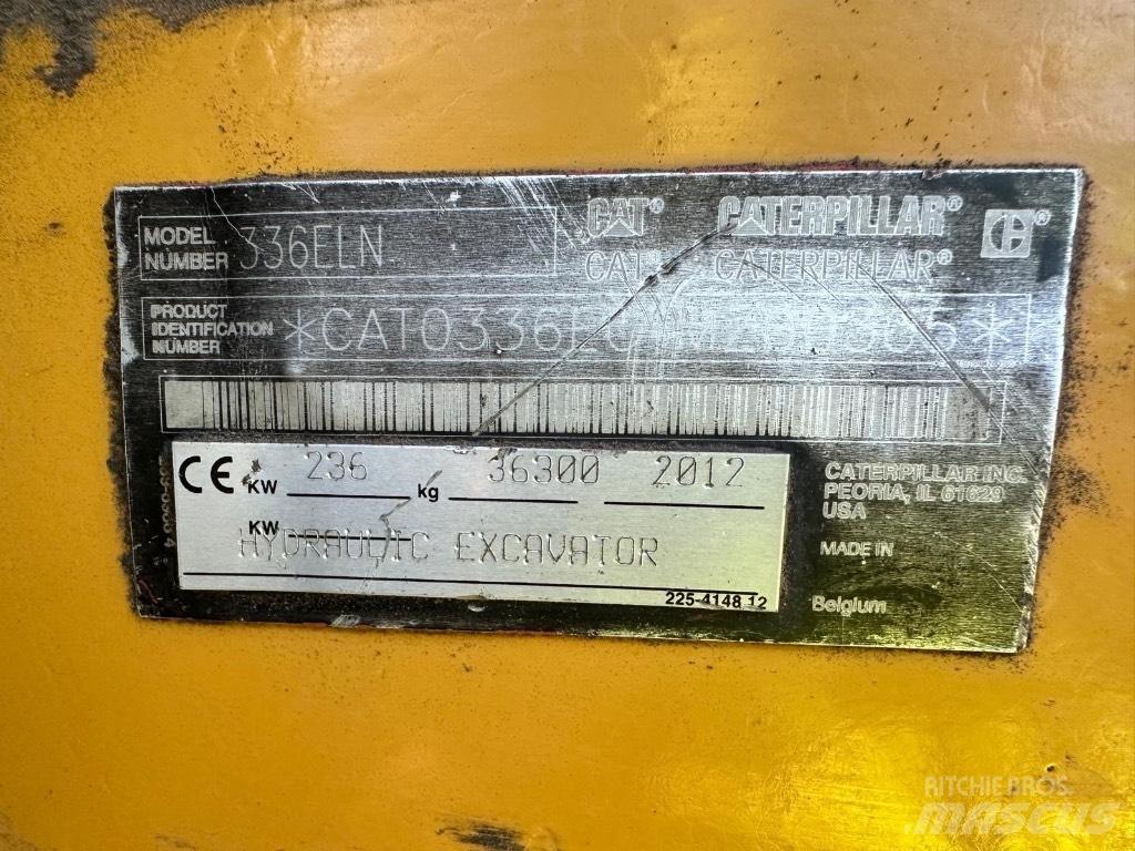 CAT 336 ELN Гусеничні екскаватори