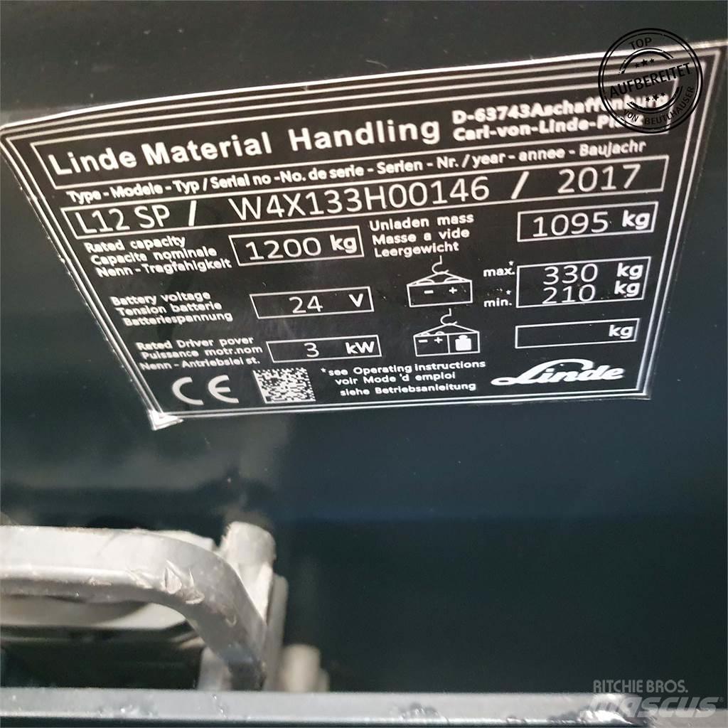 Linde L12SP Ручний візок