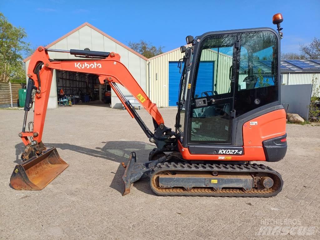 Kubota KX027-4 Міні-екскаватори < 7т