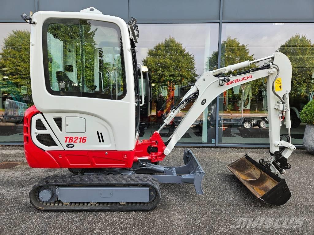 Takeuchi TB 216 Міні-екскаватори < 7т