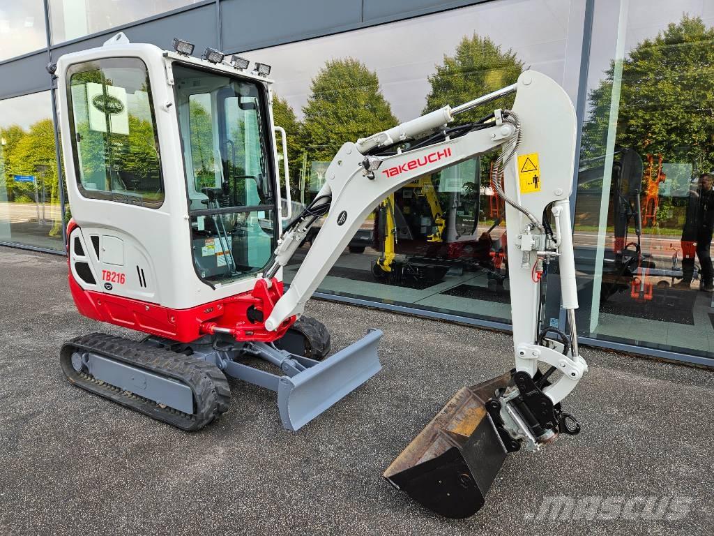 Takeuchi TB 216 Міні-екскаватори < 7т
