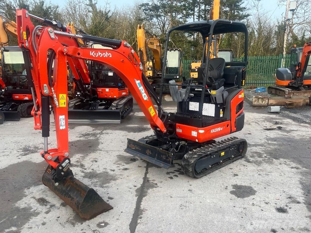 Kubota KX 019-4 Міні-екскаватори < 7т