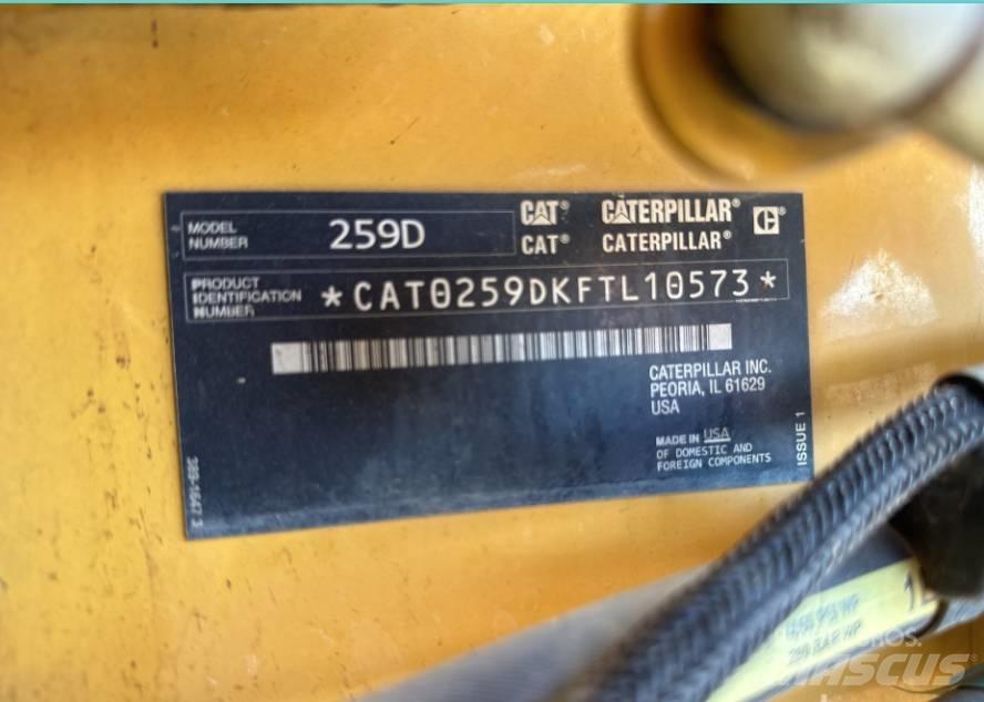 CAT 259 D Міні-навантажувачі