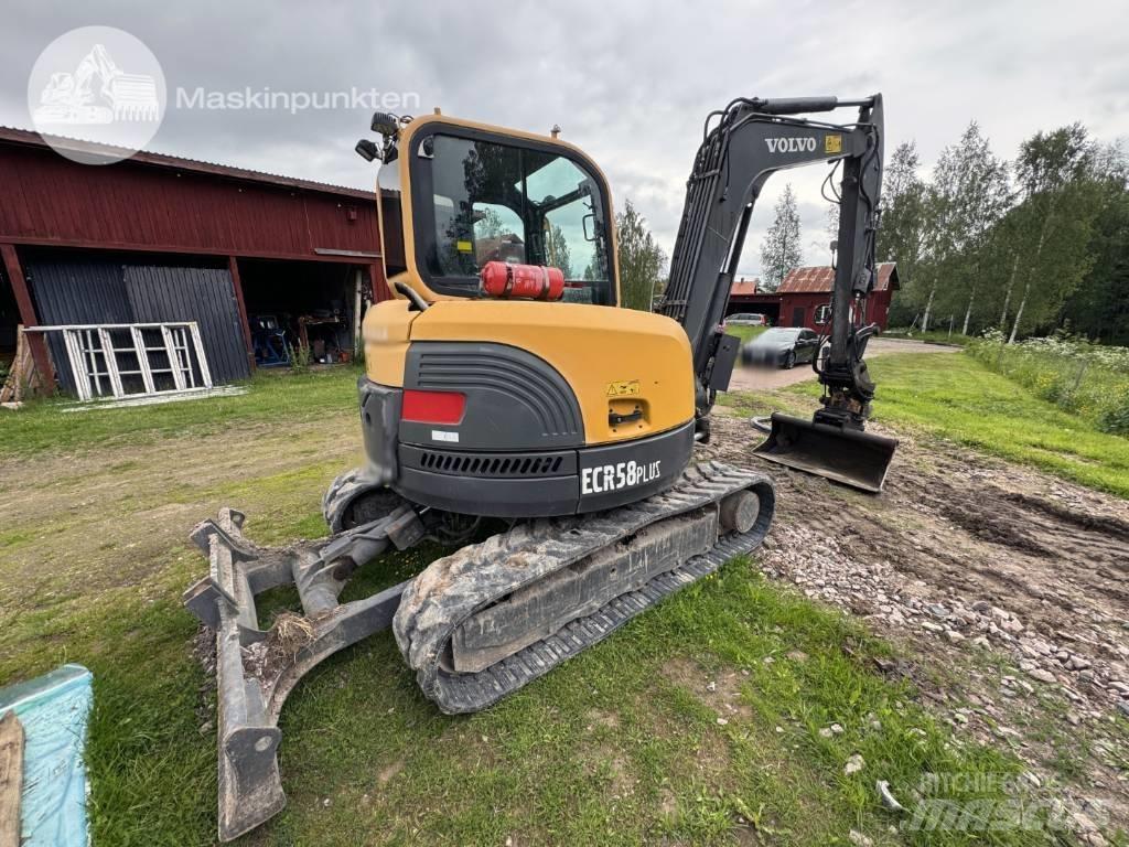 Volvo ECR 58 Міні-екскаватори < 7т