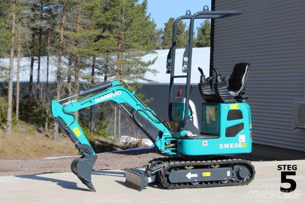 Sunward SWE 08 B Міні-екскаватори < 7т