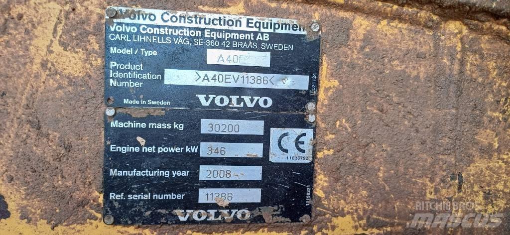 Volvo A 40 E Зчленовані самоскиди