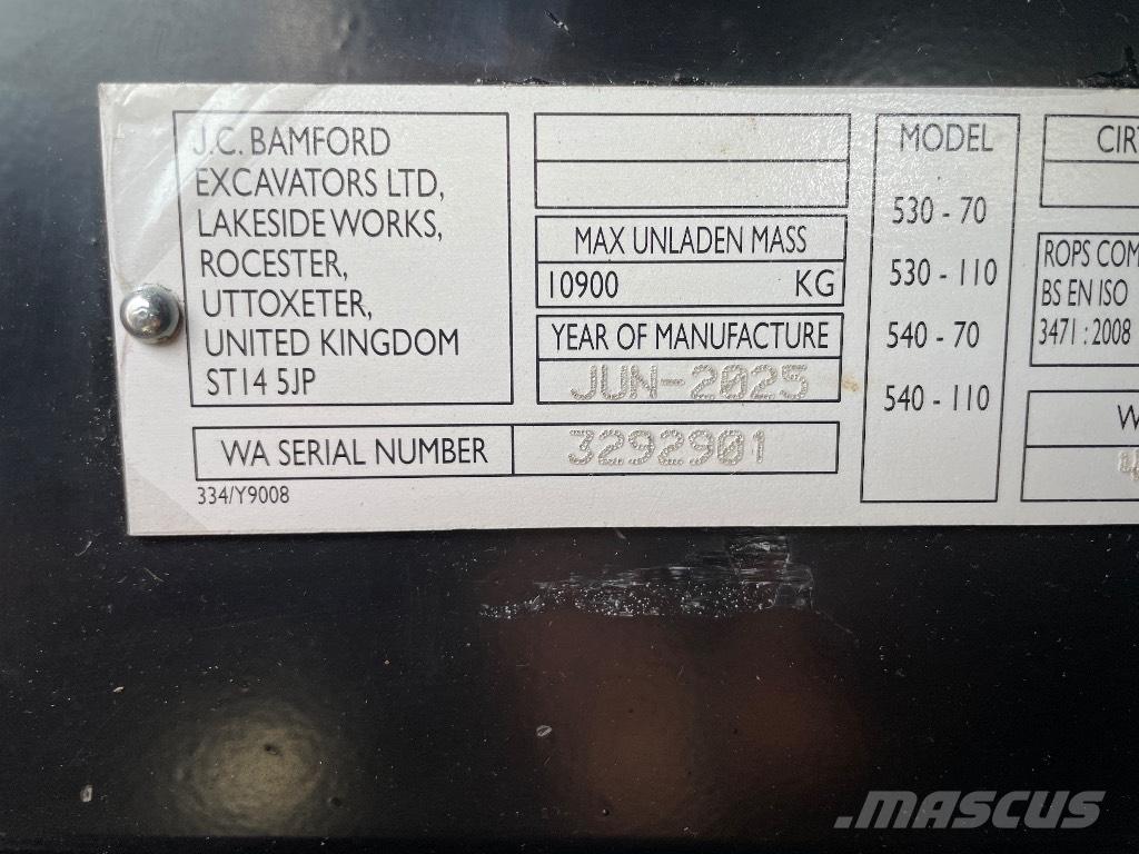 JCB 530-110 Hi Viz Телескопічні навантажувачі