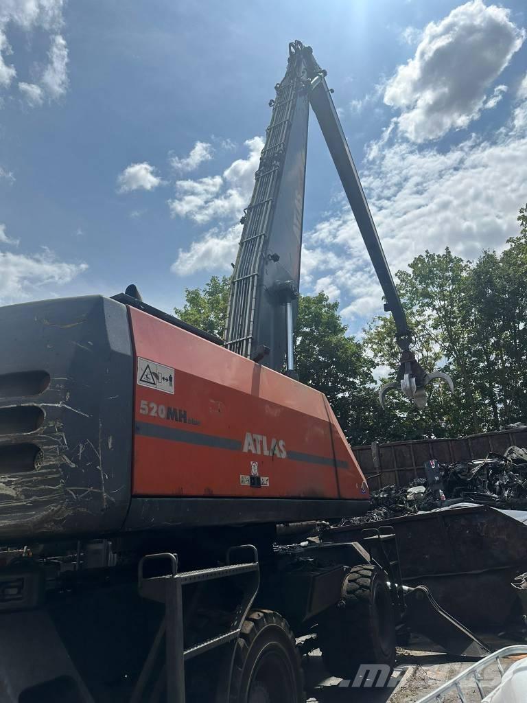 Atlas 520 MH Перевантажувачі металобрухту/промислові навантажувачі