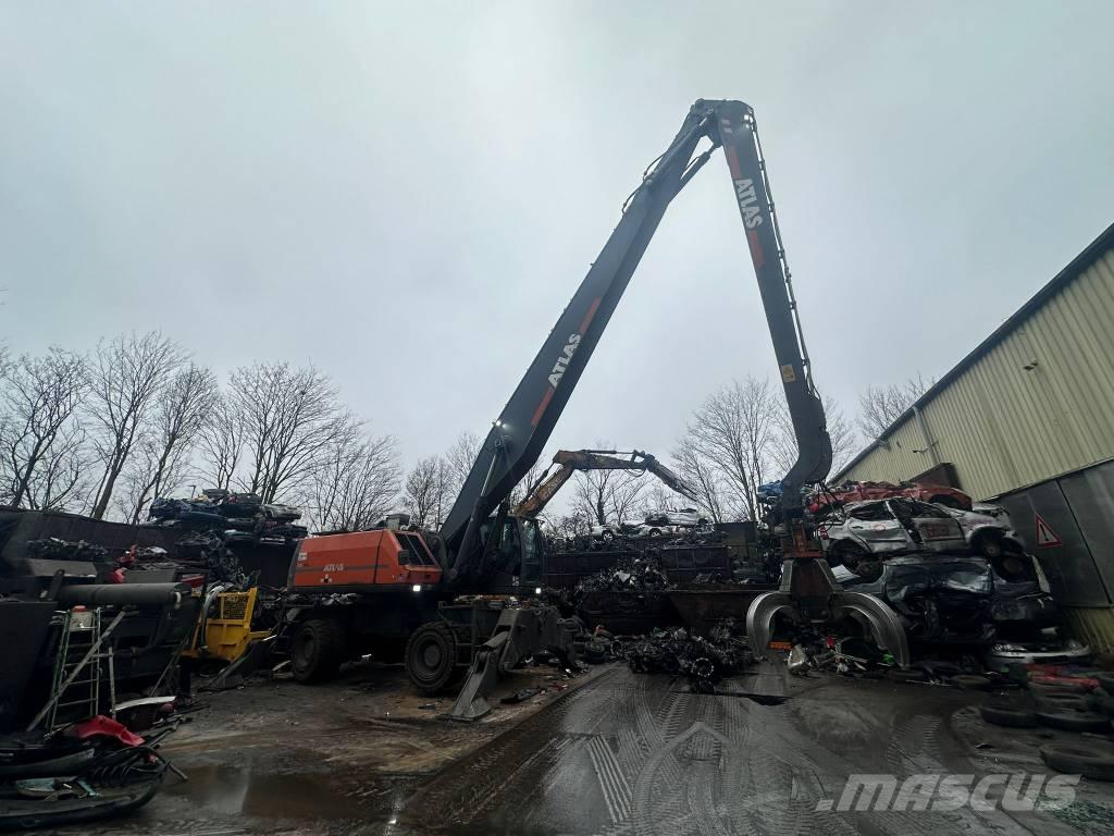 Atlas 520 MH Перевантажувачі металобрухту/промислові навантажувачі