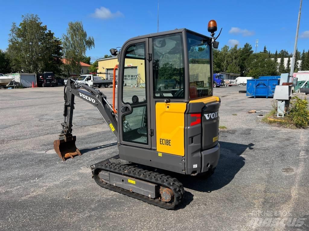 Volvo EC 18 E Міні-екскаватори < 7т