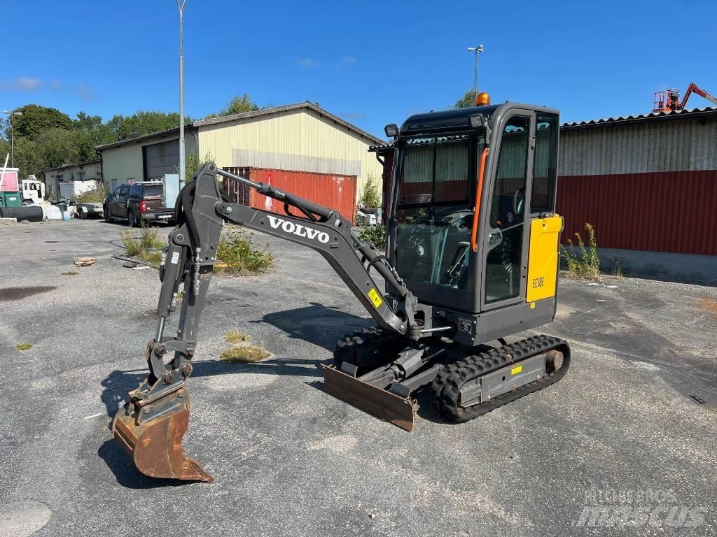 Volvo EC 18 E Міні-екскаватори < 7т