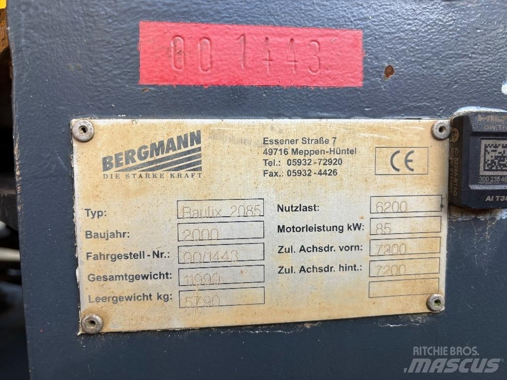 Bergmann Baufix 2085 Зчленовані самоскиди