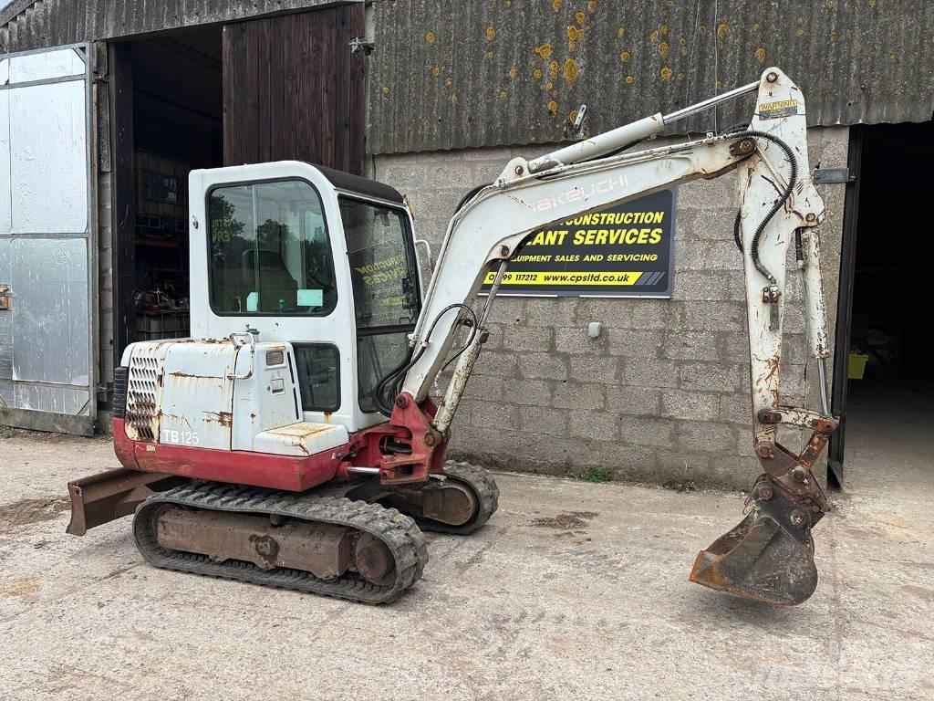 Takeuchi TB 125 Міні-екскаватори < 7т