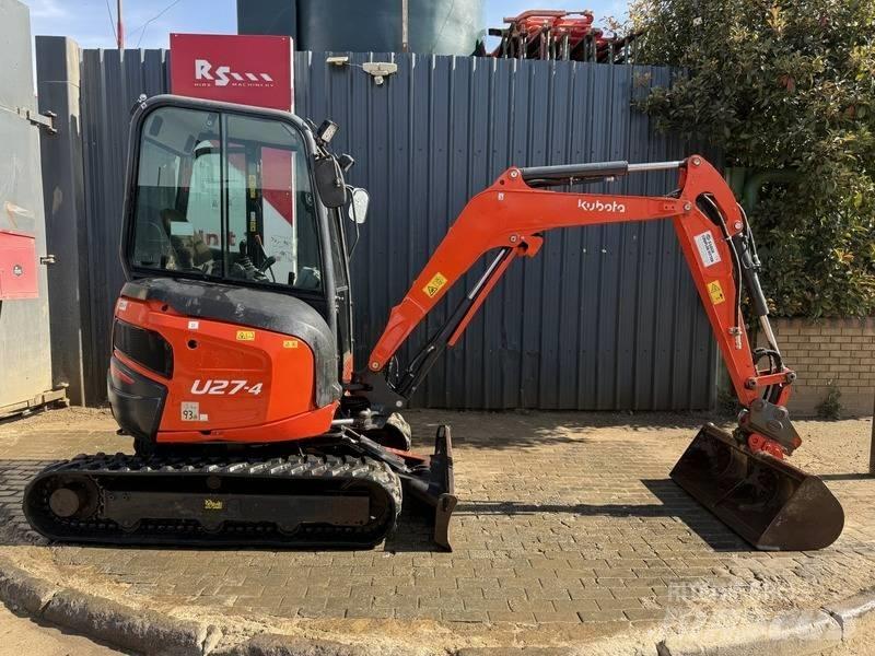 Kubota U 27-4 Міні-екскаватори < 7т