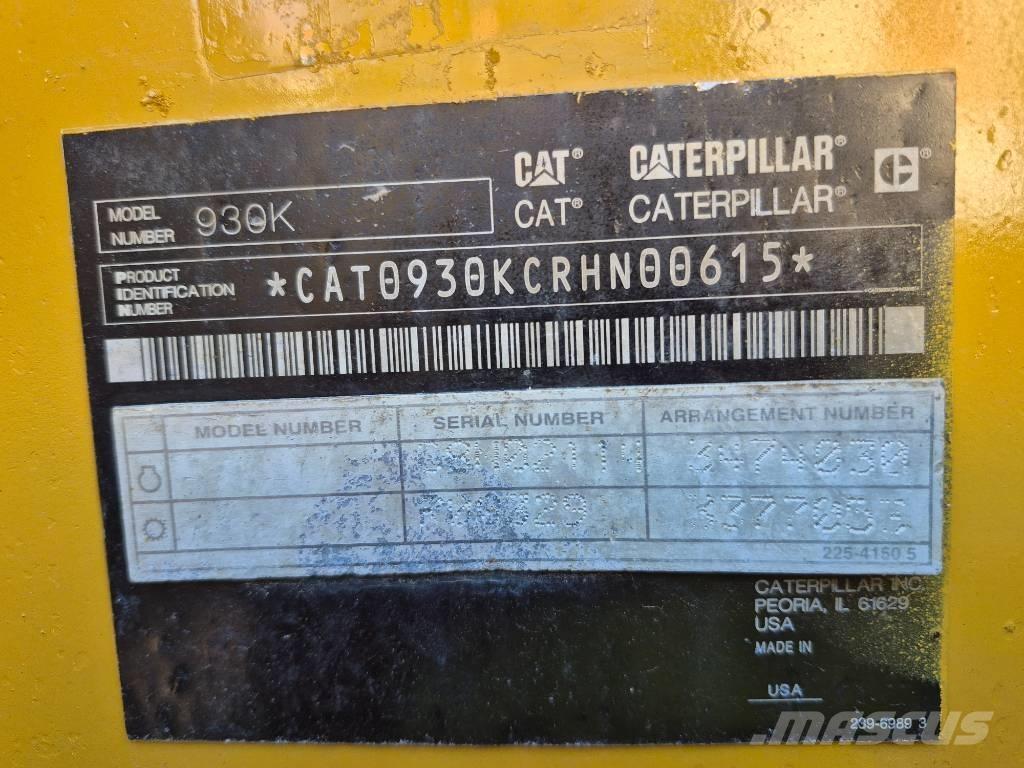 CAT 930 K Фронтальні навантажувачі