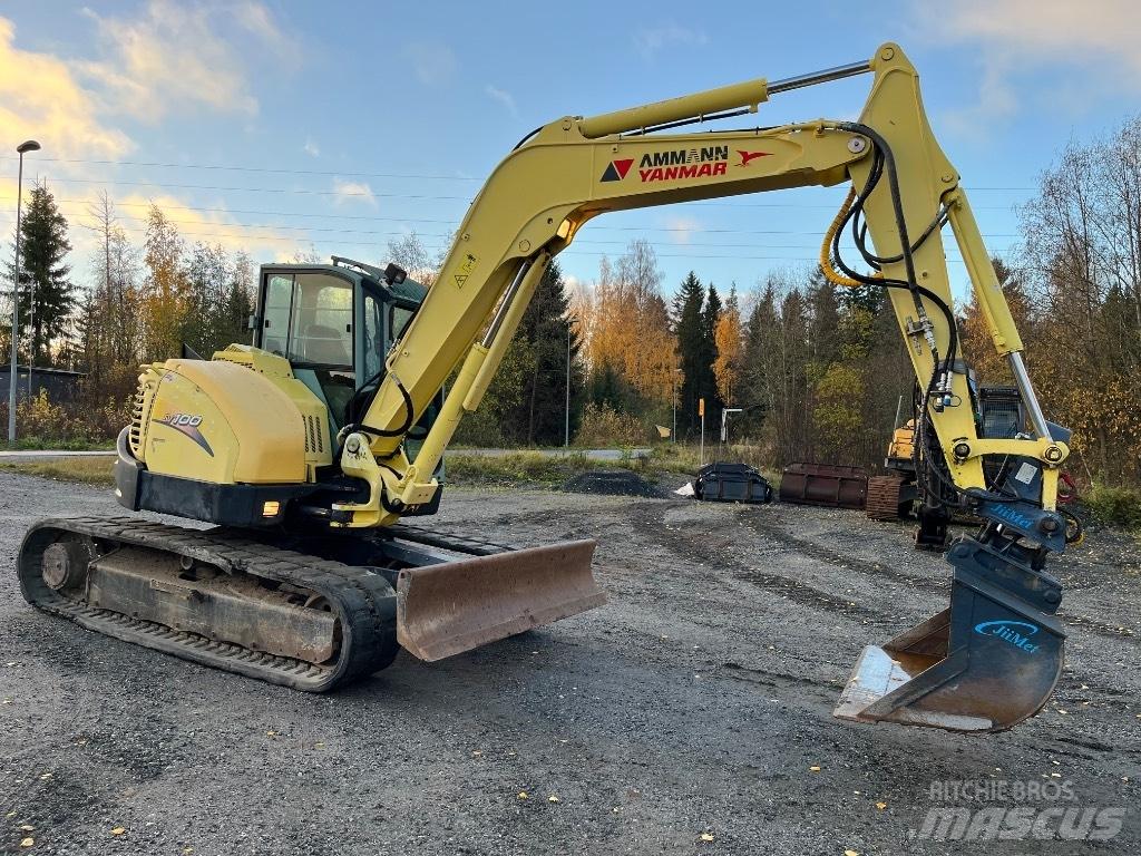 Yanmar SV 100 Середні екскаватори 7т. - 12т.