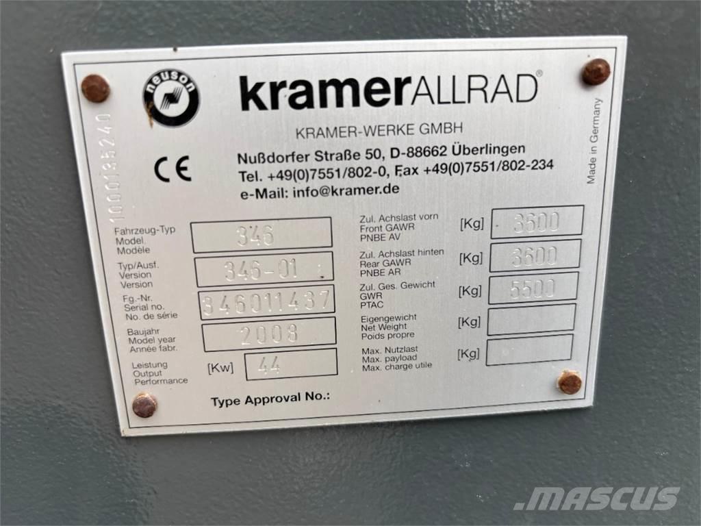 Kramer 750 Фронтальні навантажувачі