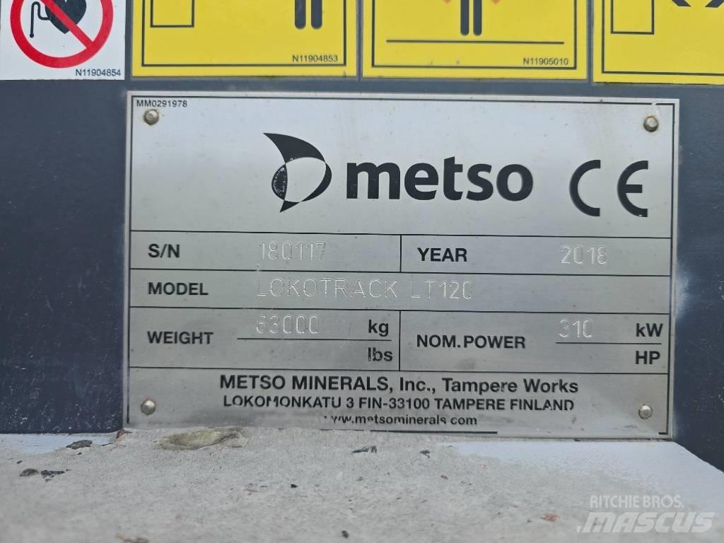 Metso LT 120 Мобільні дробарки