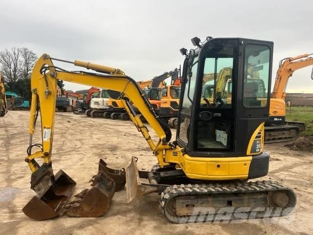 Komatsu PC 26 MR-3 Міні-екскаватори < 7т