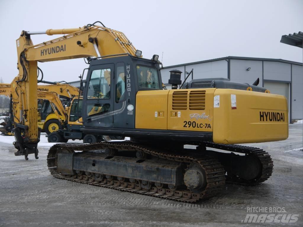 Hyundai R 290 LC-7A Гусеничні екскаватори